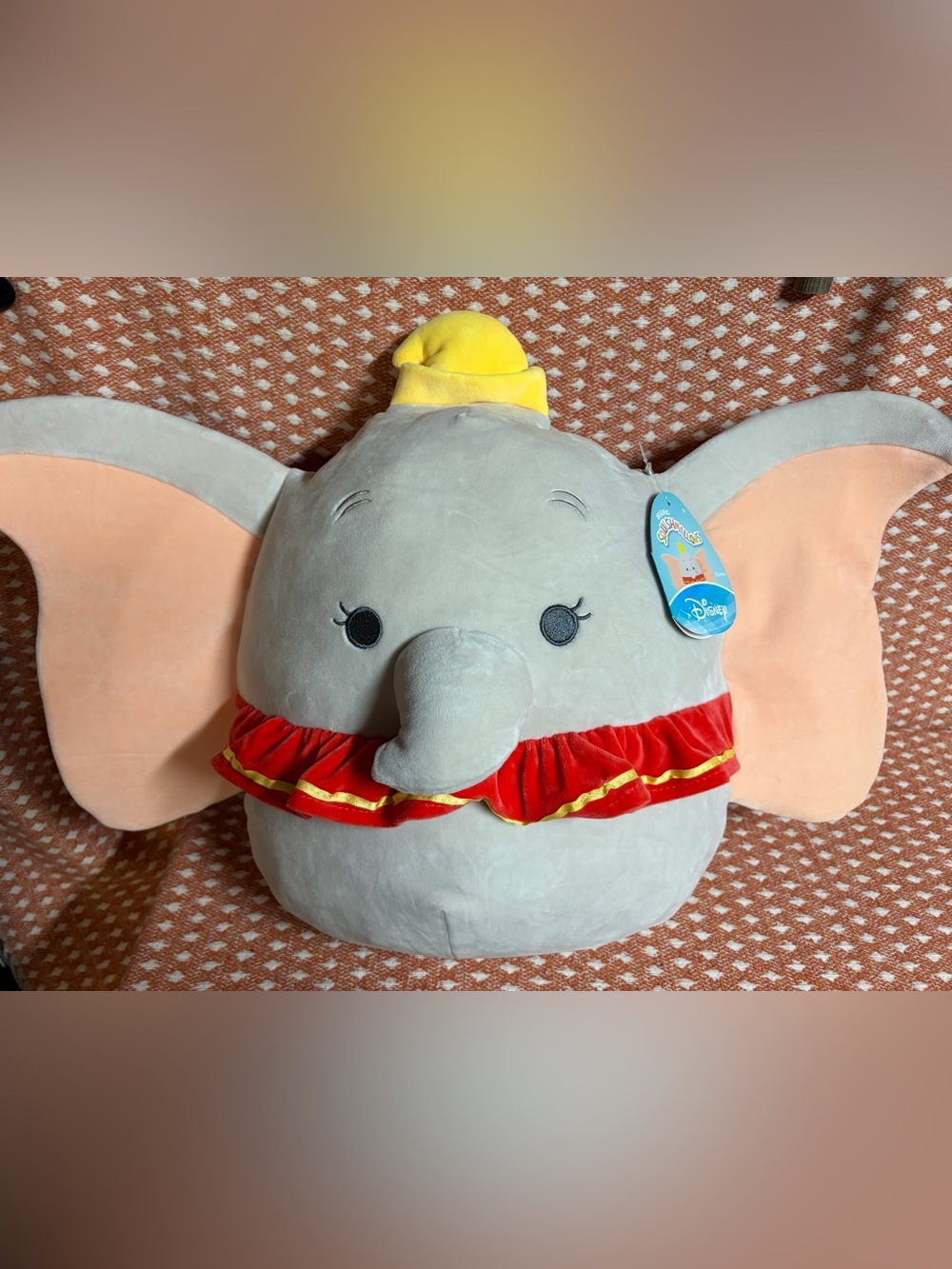 NWT Jumbo 14” Disney Dumbo Elephant Squishmallow Plush Toy
